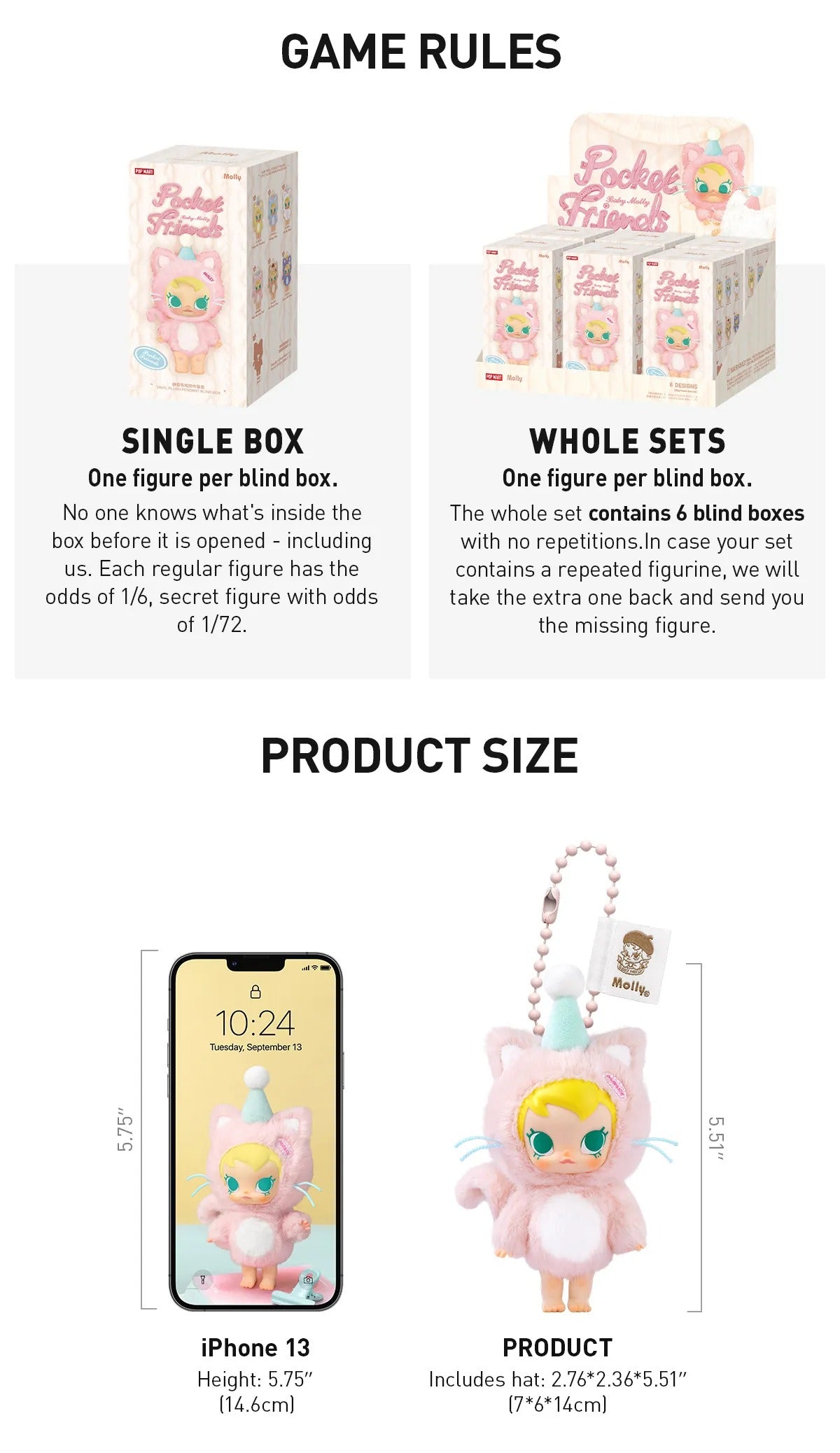 CAJITA BABY MOLLY POCKET FRIENDS