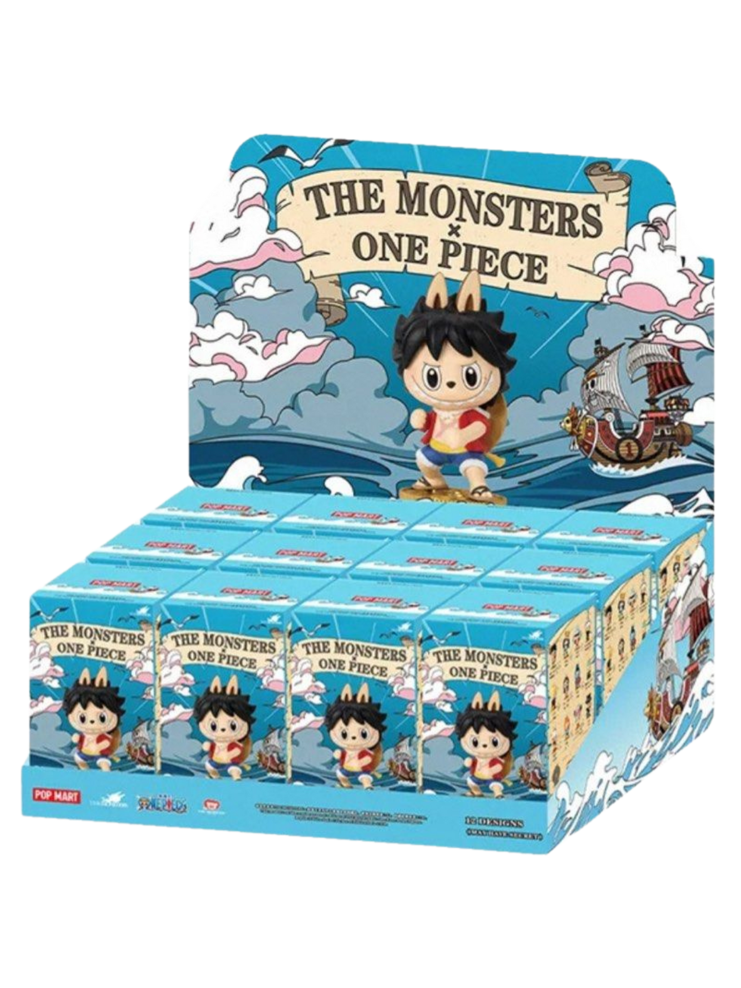 Cajita ONE PIECE X THE MONSTERS LABUBU
