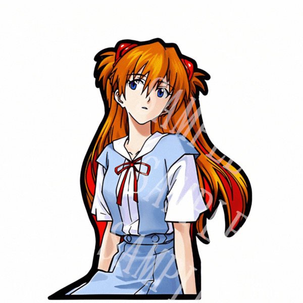 STICKER ASUKA LANGLEY