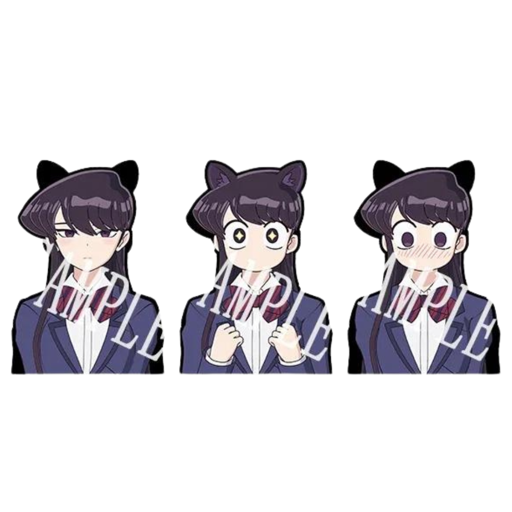 STICKER KOMI SAN