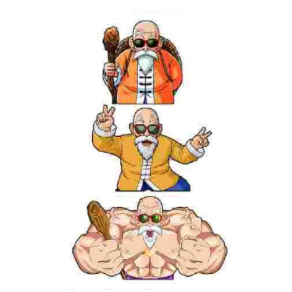 STICKER MASTER ROSHI