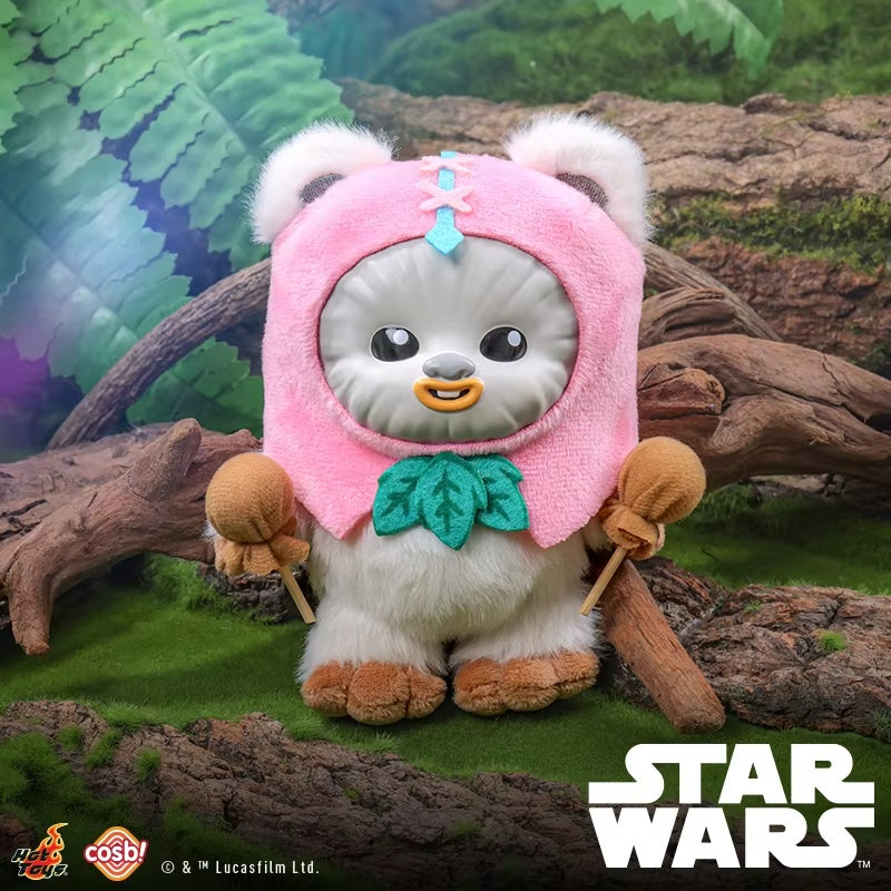 CAJITA EWOKS COSBI PLUSH LLAVERO