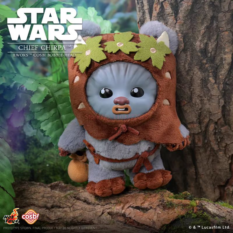 CAJITA EWOKS COSBI PLUSH LLAVERO