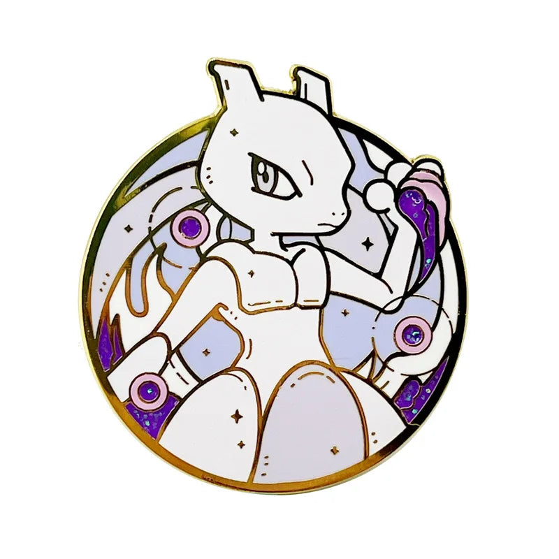 PIN DORADO MEWTWO