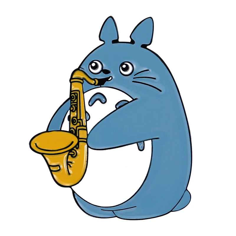PIN TOTORO SAXOFONISTA