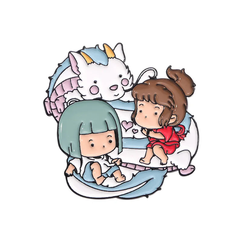 PIN CHIHIRO & HAKU