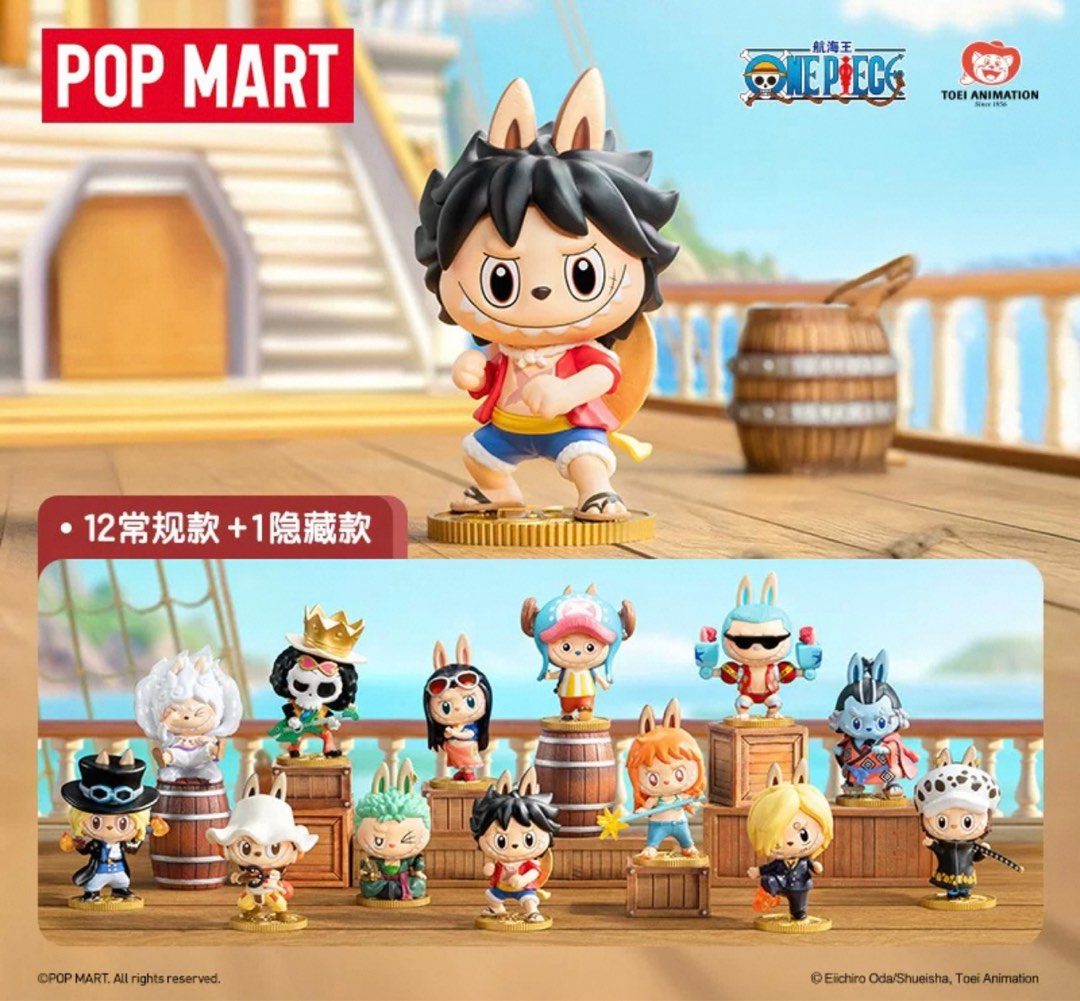 CAJITA ONE PIECE X THE MONSTERS