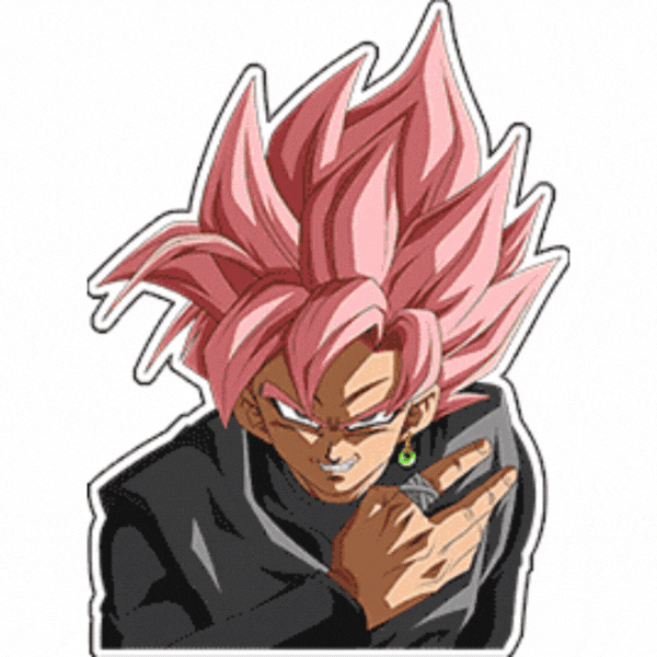 STICKER GOKU BLACK II