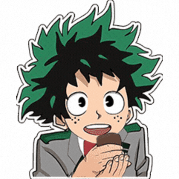 STICKER DEKU LOVE