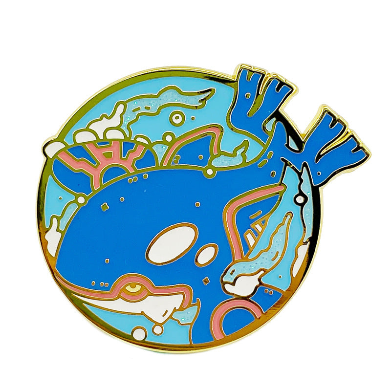 PIN DORADO KYOGRE