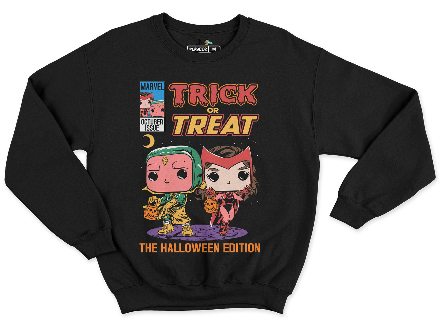 PULLOVER WANDAVISION HALLOWEN