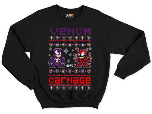 UGLY PULLOVER VENOM VS CARNAGE