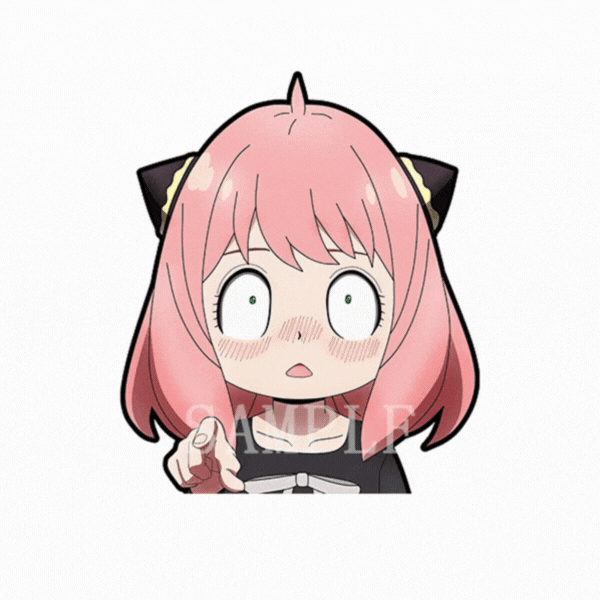 STICKER ANYA 3