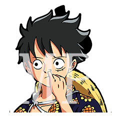 STICKER LUFFY FLOWER