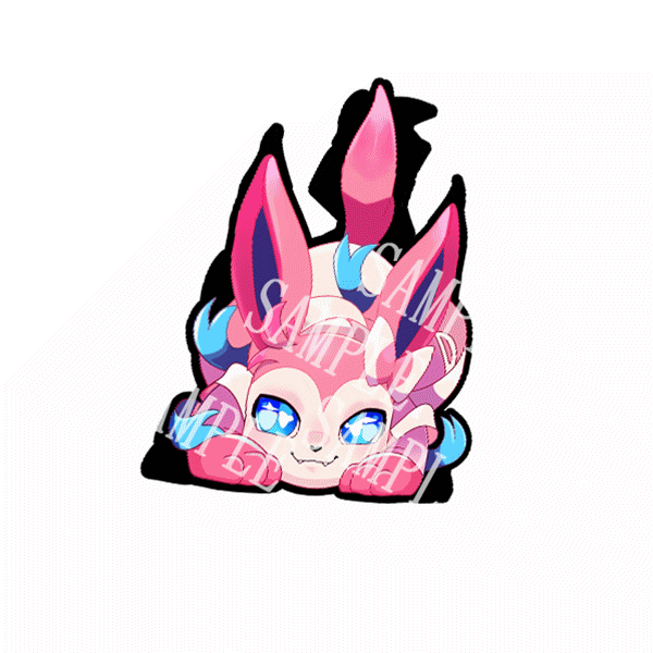 STICKER EEVEE EVOLUTION 3