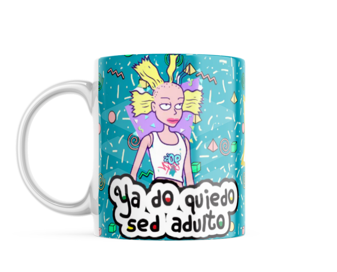 Taza YA NO QUIERO SER ADULTO CYNTHIA