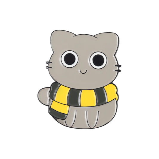 PIN GATO HUFFLEPUFF