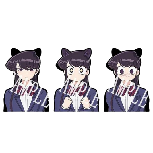 STICKER KOMI SAN
