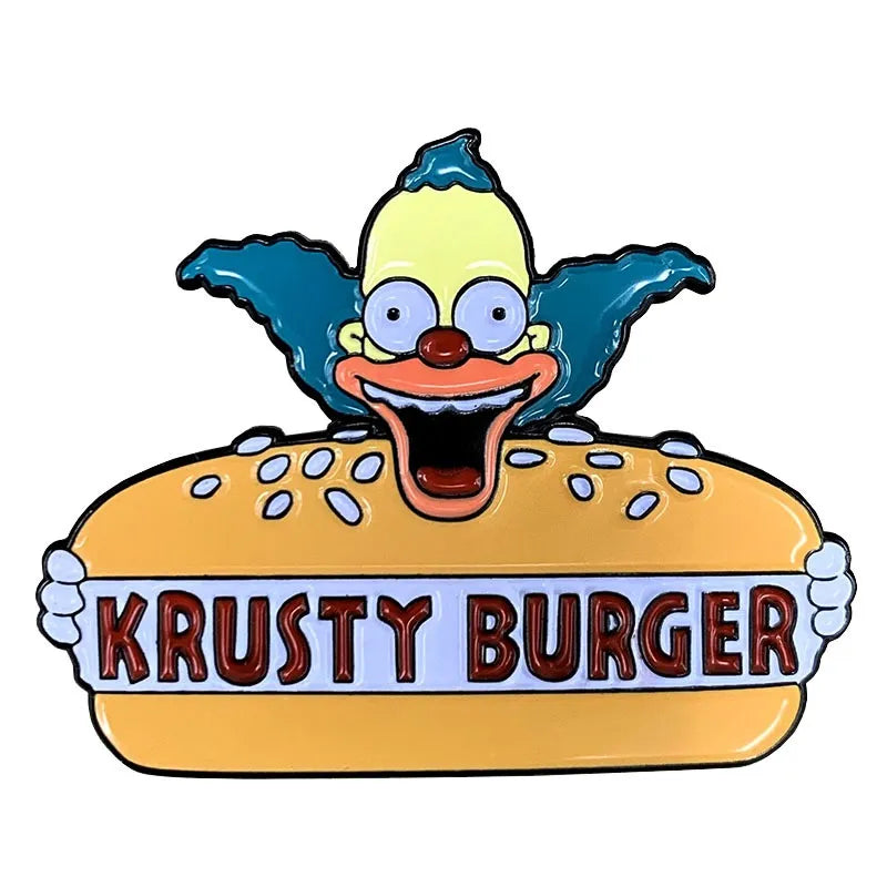 PIN KRUSTY BURGER