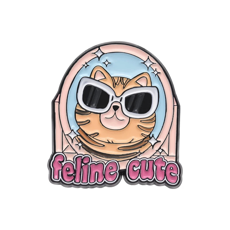 PIN FELINE CUTE