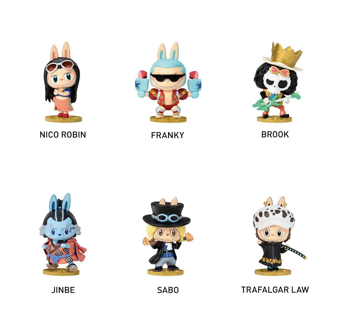Cajita ONE PIECE X THE MONSTERS LABUBU