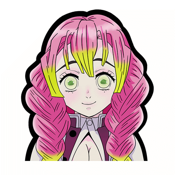 Mitsuri Translucent Stickers STICKER MITSURI – Rocket Store