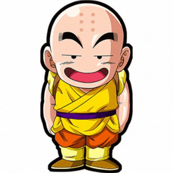 STICKER KRILLIN – Rocket Store