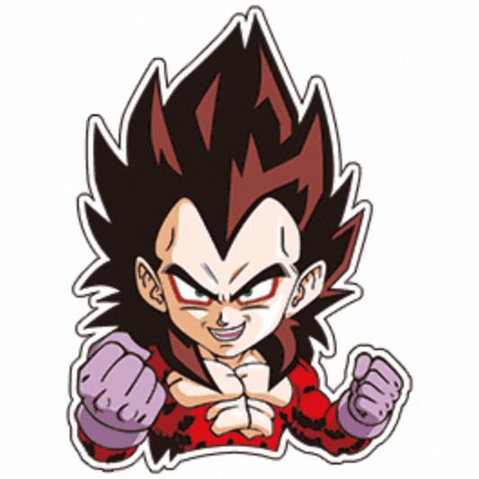 STICKER VEGETA FASE 4