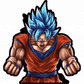 STICKER SUPER GOKU