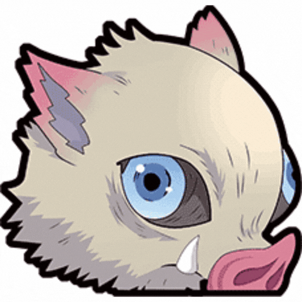 STICKER INOSUKE HEAD β Rocket Store