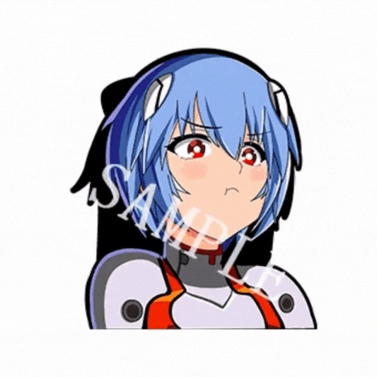 STICKER WAIFUS EVAS