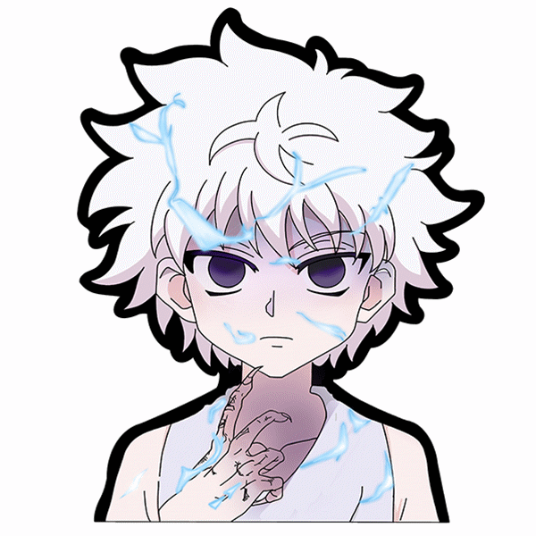 Killua Sticker Collection STICKER KILLUA – Rocket Store