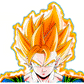 STICKER SUPER VEGETTO