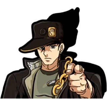 Jotaro Sticker STICKER JOTARO´S – Rocket Store