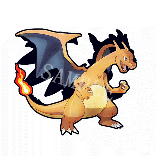 STICKER MEGA CHARIZARD II