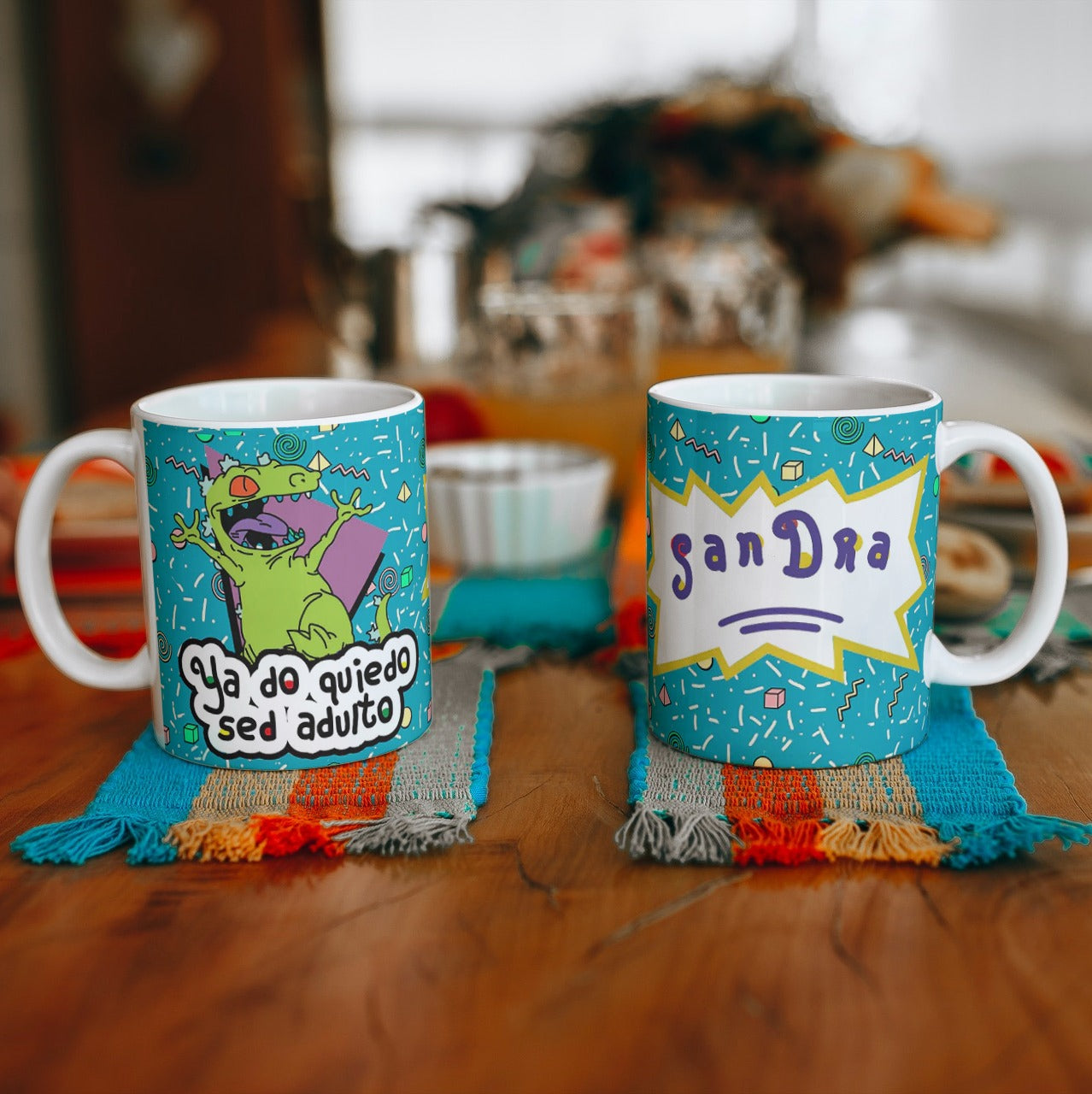 Taza YA NO QUIERO SER ADULTO REPTAR