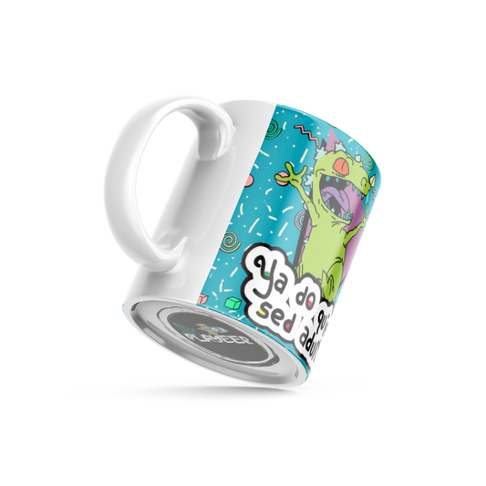 Taza YA NO QUIERO SER ADULTO REPTAR